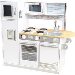KidKraft Uptown White Wooden Play Kitchen