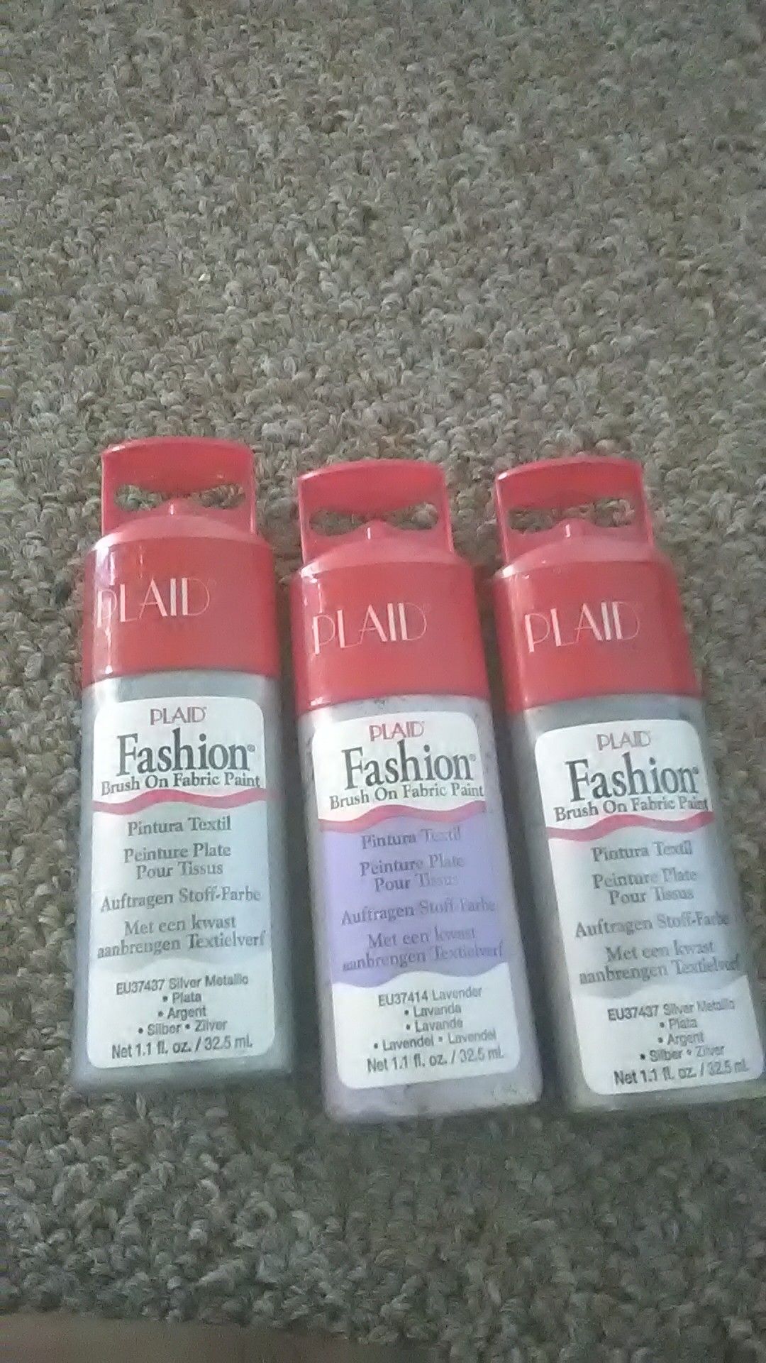 PLAID Fashion brush on fabric paint