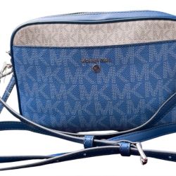 Michael Kors Jet Set Logo-Printed Coated Canvas Camera Bag