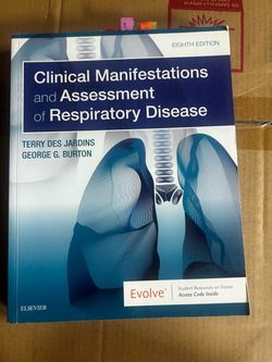 Clinical Manifestation and Assessment of Respiratory Disease ACCESS CODE 8th edition