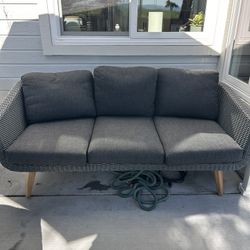 Article Outdoor Sofa & 2 Chairs + Covers