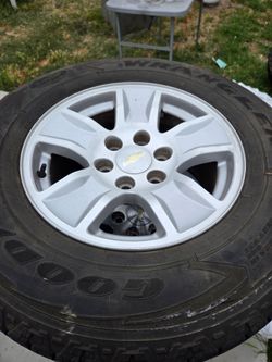 Chevy 17 inch rims with 245/75/17