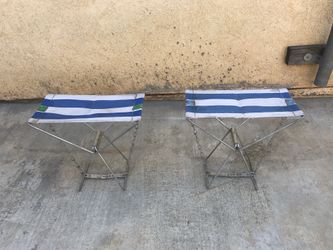 Mini folding camping chairs