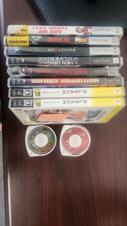 PSP PLAYSTATION 10 GAMES