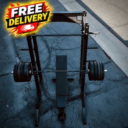 Rogue Monster Lite Half Rack Package (Garage Gym Hunter Certified ✔️)