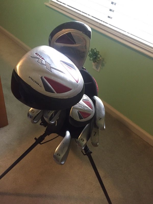 XV 460 TI MATRIX RH LADIES 10-PC GOLF CLUB SET W/STAND UP BAG/SHOULDER STRAPS