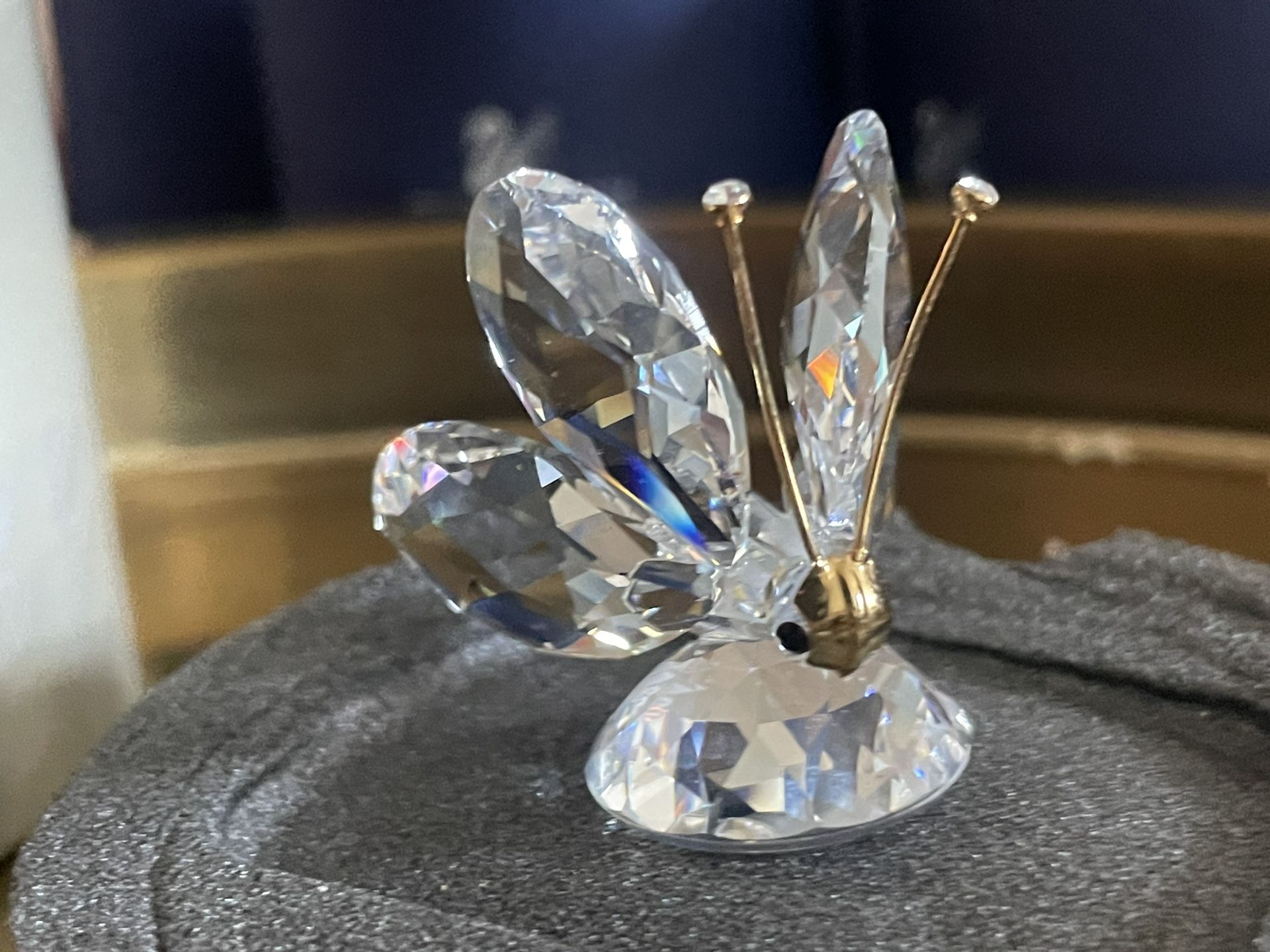 Vintage Swarovski Animal Crystal BUTTERFLY