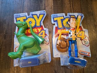 New Disneys Pixar Toy Story 4 Rex and Woody