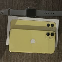 iPhone 11 And Apple Watch Serie 3