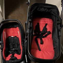 evenflo carseat and stroller combo