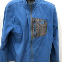 The North Face Men's Blue Fleece Jacket Size XL