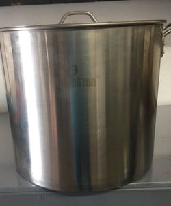 160 QT STAINLESS STEEL COOKING POT