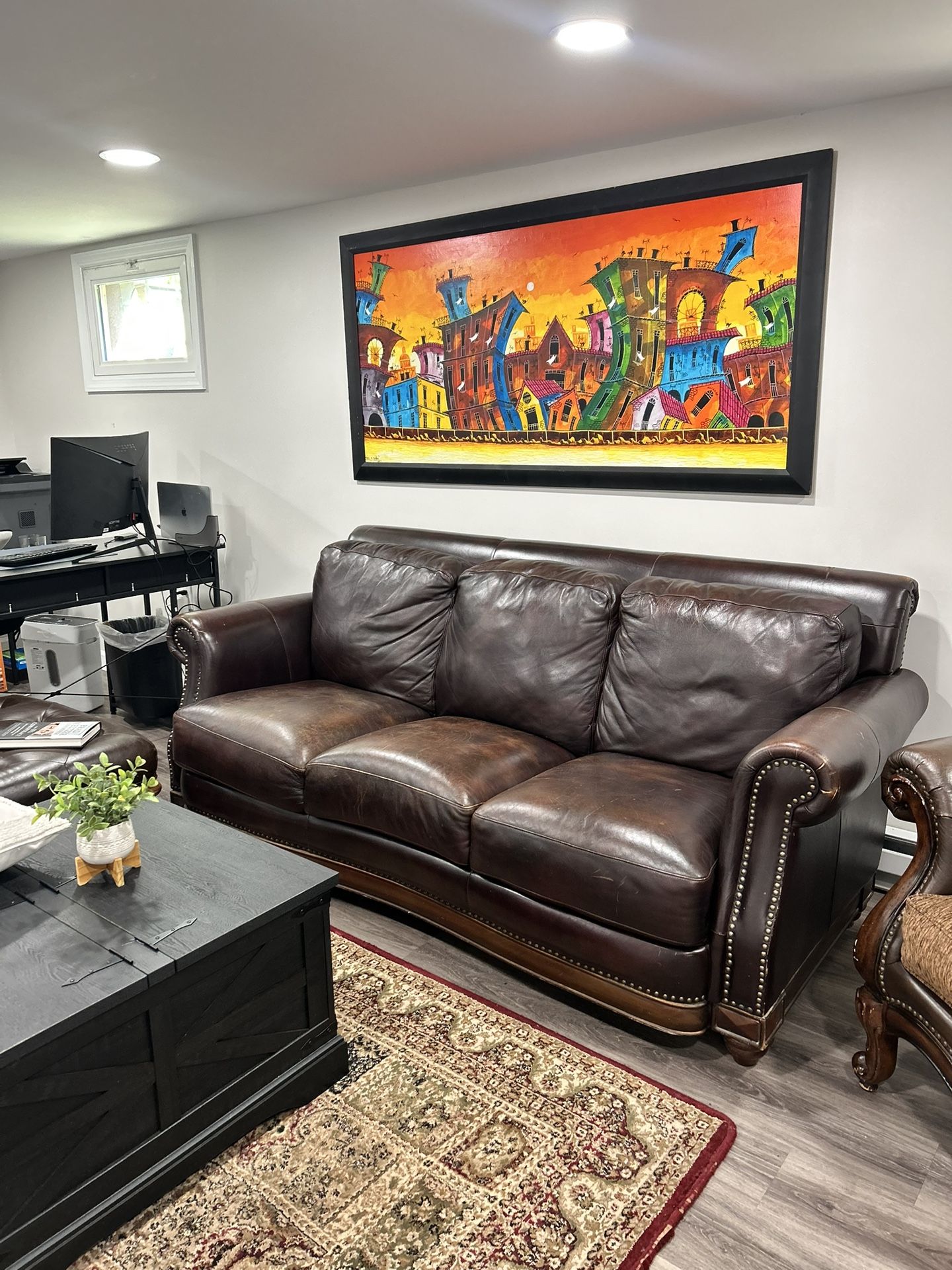 Leather Sofa