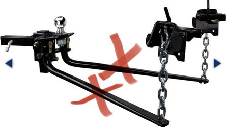 Fastway Connect Weight Distribution Hitch, Black