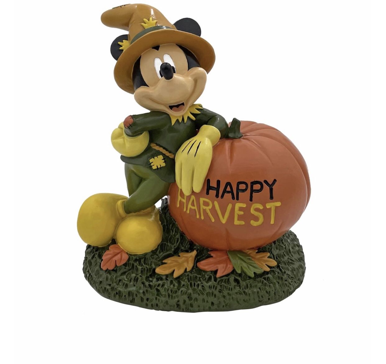 Mickey Scarecrow Happy Harvest 7″ Statue