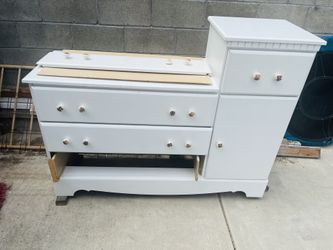 White Wood Drawer Free