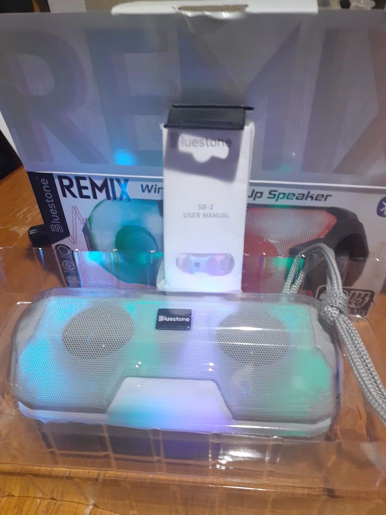 Bluestone Remix Wireless Bluetooth Speaker W Extra BASS For Quality Sounds
