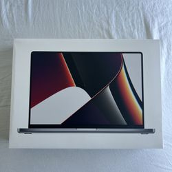 Apple MacBook Pro 16" NEW open Box- M1 Pro chip - 10 CPU/16 GPU with 16GB Memory - 512GB SSD (2021) - Silver