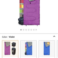 REVALCAMP Sleeping Bag Indoor & Outdoor Use. Great for Kids, Boys, Girls, Teens & Adults. Ultralight and Compact Bags are Perfect for Hiking, Backpack