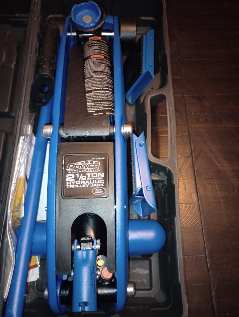 power torque 2 1/4 ton hydraulic trolley jack