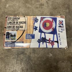 New In Box Never Been Used EastPoint Sports Ultimate Axe Throw Target game set