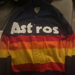 Astros sweater mitchell and ness hotsell