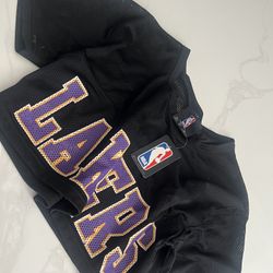 Women’s Mesh Crop Top Lakers Jersey 