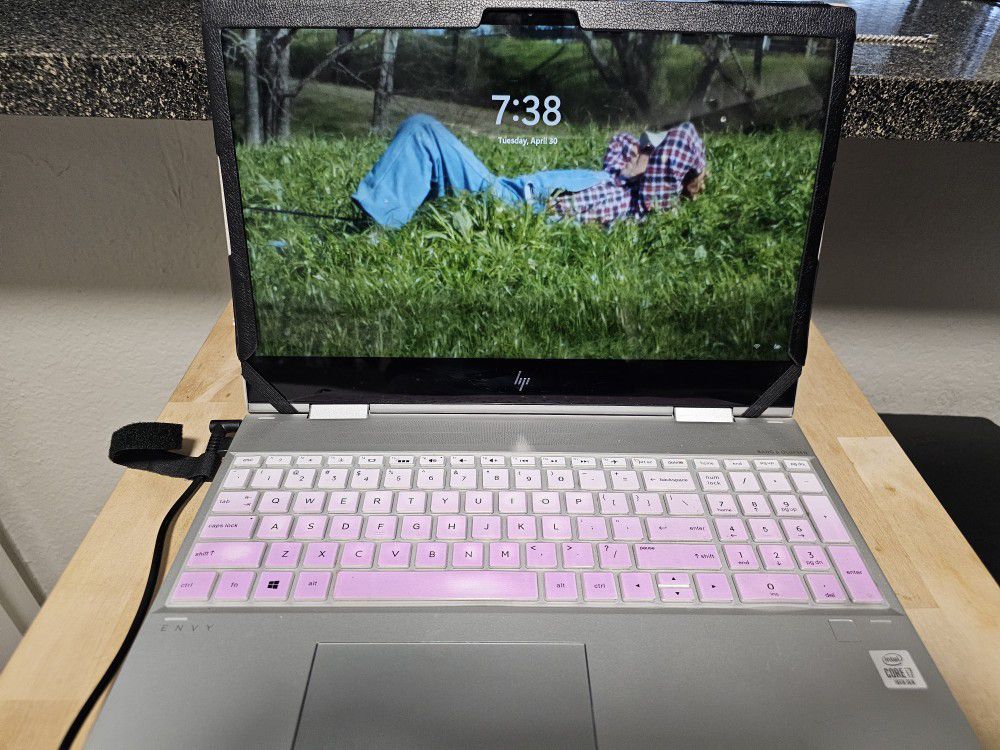 HP ENVY 2 In 1 Laptop With Cover!
