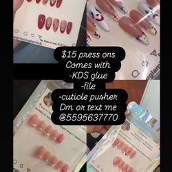 Custom Made Press Ons 