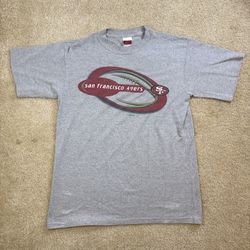 San Francisco 49ers Vintage 2000 Iron Knights Athletics NFL Men's Large Shirt
