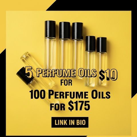 5 Perfume Oils For $10 DM For List
