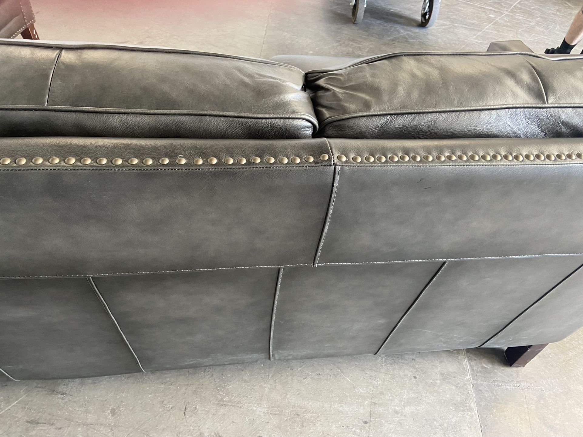Edgewood Top Grain Leather Sofa 2 Piece Set for Sale in Tempe AZ OfferUp