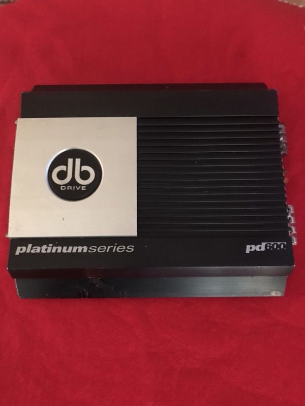 db drive platinum series pt600.1D car amp