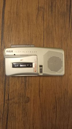SAY GOOD BYE TO TAKING LECTURE NOTES: RCA Cassette Recorder