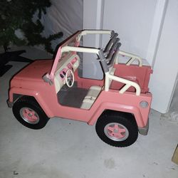 Cool Jeep And Ice Cream Truck Toys!  Pretty Big With Lights And Sounds