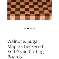 Checkerboard Cutting board 