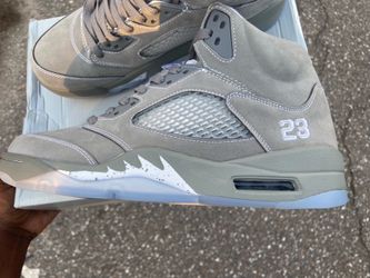 Brand new air Jordan 5 wolf greys (2026)