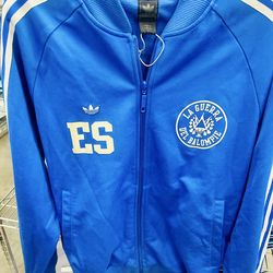 Adidas  Originals "La Guerra del Balompié" El Salvador track jacket, a rare vintage piece approximately 2005 like new size M