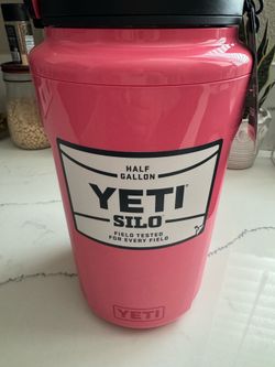 Pink Yeti Silo 1/2 gallon jug