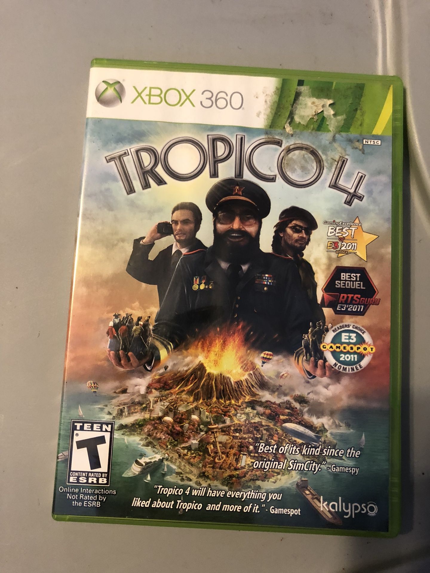 Video Game, Tropico 4, Xbox 360, for teens