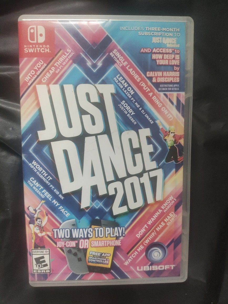Just Dance 2017 Nintendo Switch