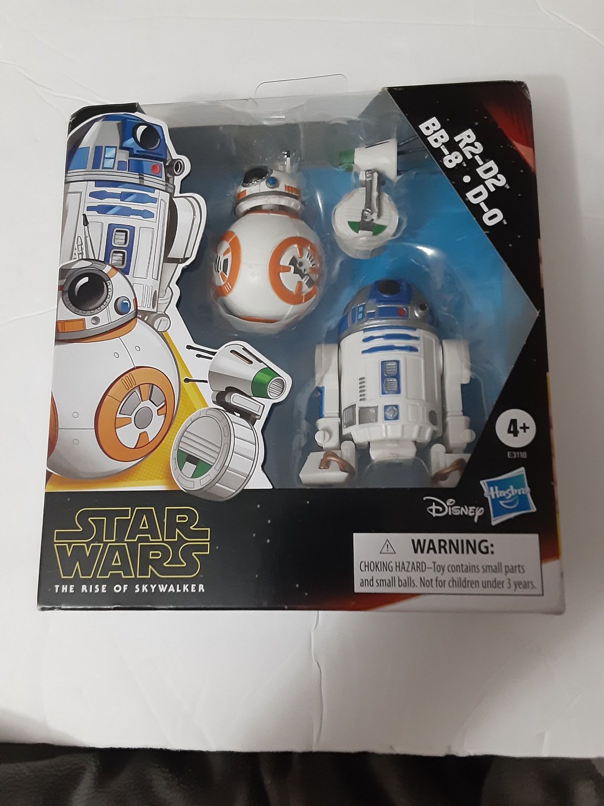 Star Wars Galaxy of Adventures R2-D2, BB-8, D-O 3-pack Toy Droid Figures