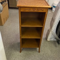 Rattan Book Shelf