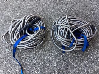 Bionic Steel Brand Stainless Steel Hoses-Pair. Two 100’ hoses-200’ Total