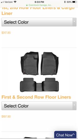 Maxima weathertech mats 2016 - 2018 8th gen