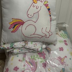 Twin Unicorn Bedding