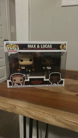 Stranger Things: Twin Pack- Max & Lucas Funko Pops