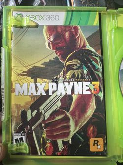 Max Payne  Three For Xbox 360