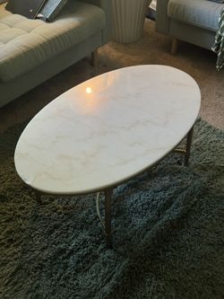 Alabaster Marble Coffe Table