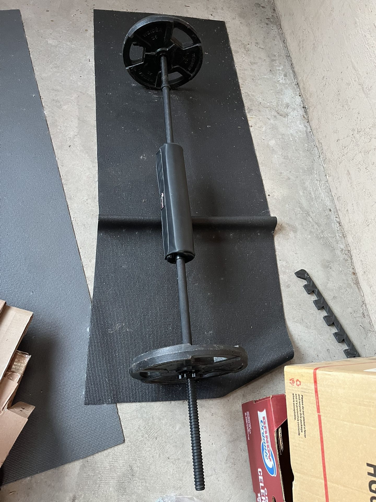 Weights/bar/pad 30 for Sale in San Diego, CA OfferUp